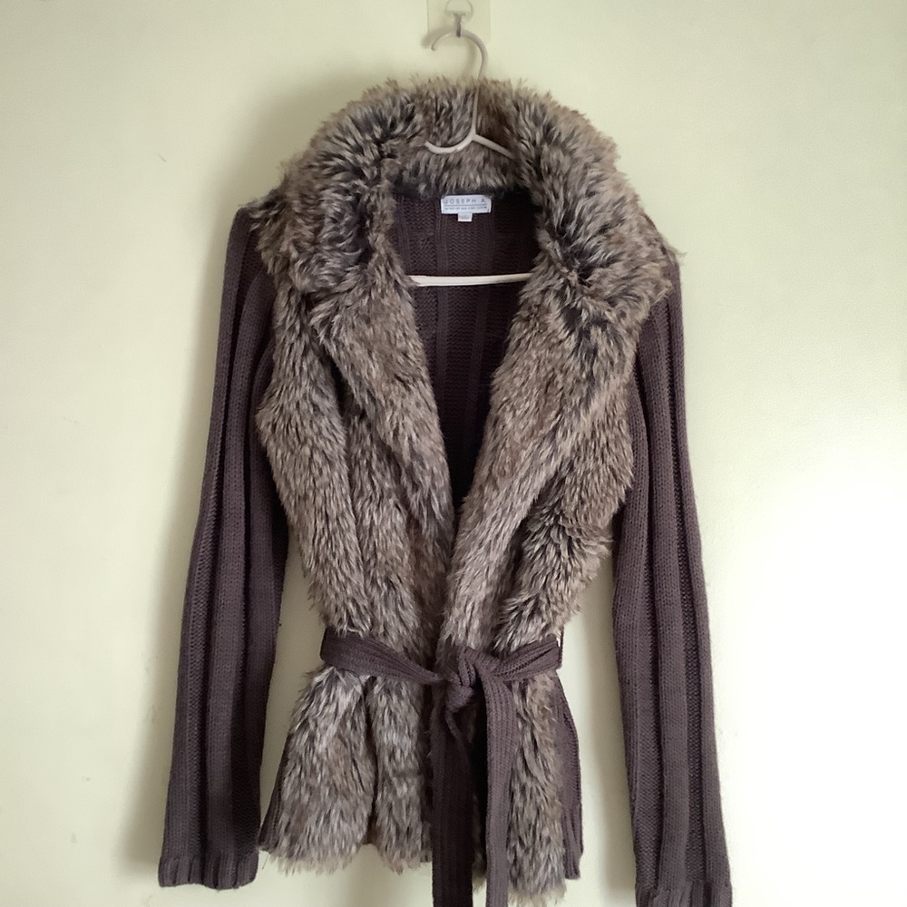 Brown Fur Sweater - Picture 3 of 14